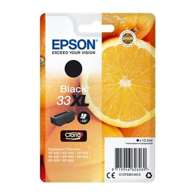 T335140.jpg Epson 33XL - cartouche jet d'encre authentique C13T33514012 - Black