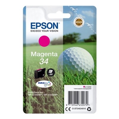 T346340.jpg Epson T3463 - cartouche jet d'encre authentique T346340 - Magenta