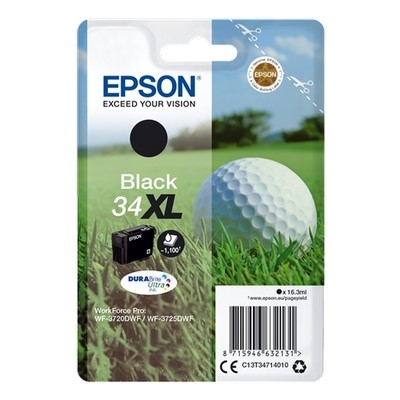 Epson T3471 - cartouche jet d'encre authentique T347140 - Black