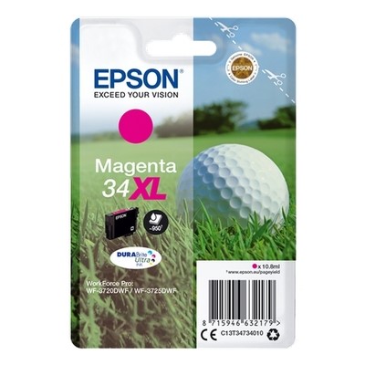Epson T3473 - cartouche jet d'encre authentique T347340 - Magenta
