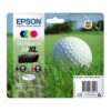 Epson T3476 - Pack x 4 jet d'encre authentique C13T34764010 - Black Cyan Magenta Yellow