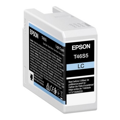 Epson T46S5 - cartouche jet d'encre authentique C13T46S500 - Light Cyan