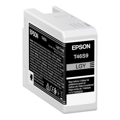 Epson T46S9 - cartouche jet d'encre authentique C13T46S900 - Light Grey