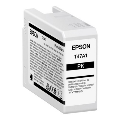Epson T47A1 - cartouche jet d'encre authentique C13T47A100 - Black