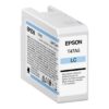 Epson T47A5 - cartouche jet d'encre authentique C13T47A500 - Light Cyan