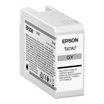 Epson T47A7 - cartouche jet d'encre authentique C13T47A700 - Gris