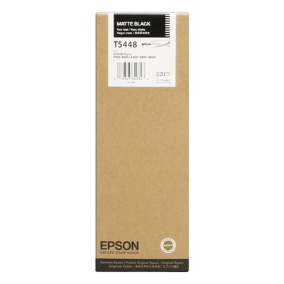 Epson T5448 - cartouche d'encre authentique C13T544800 - Matt Black
