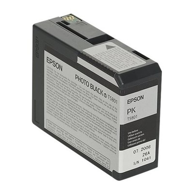 T580100.jpg Epson T5801 - cartouche d'encre authentique T580100 - Photo Black