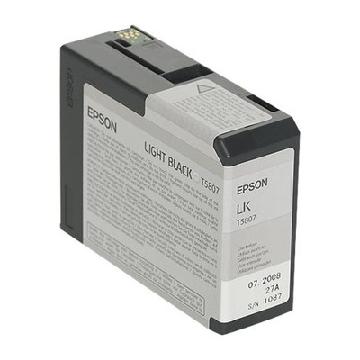 Epson T5807 - cartouche d'encre authentique T580700 - Black