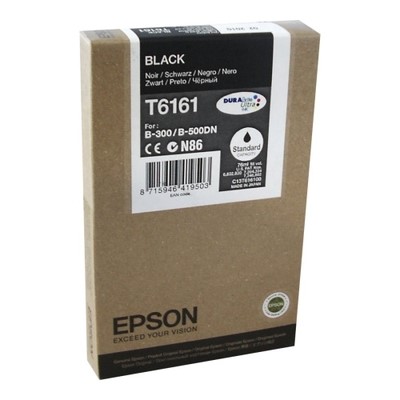 Epson T6161 - cartouche d'encre authentique C13T616100 - Black