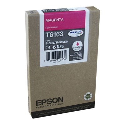 Epson T6163 - cartouche d'encre authentique C13T616300 - Magenta