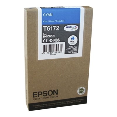 T617200.jpg Epson T6172 - cartouche d'encre authentique C13T617200, T6172 - Cyan