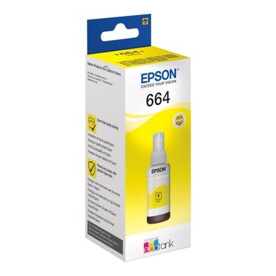 Epson T6644 - cartouche d'encre authentique T664440 - Yellow