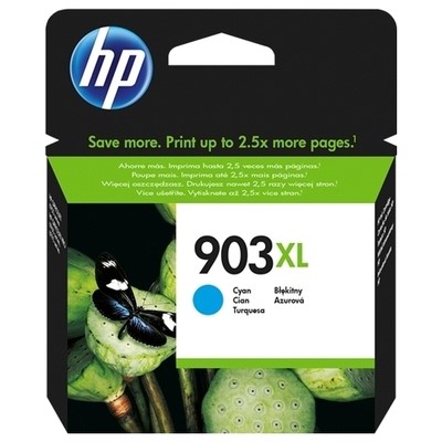 Hp 903XL - cartouche jet d'encre authentique T6M03AE - Cyan