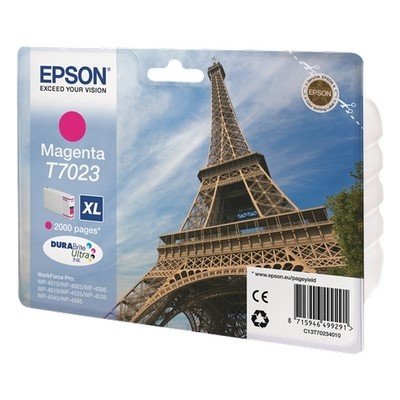 Epson T7023 - cartouche d'encre authentique T702340 - Magenta