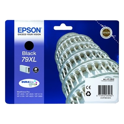 Epson T7901 - cartouche d'encre authentique C13T79014010 - Black