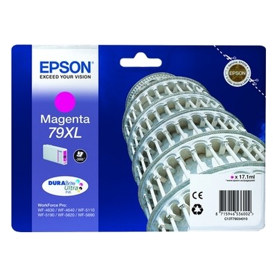 Epson T7903 - cartouche d'encre authentique C13T79034010 - Magenta