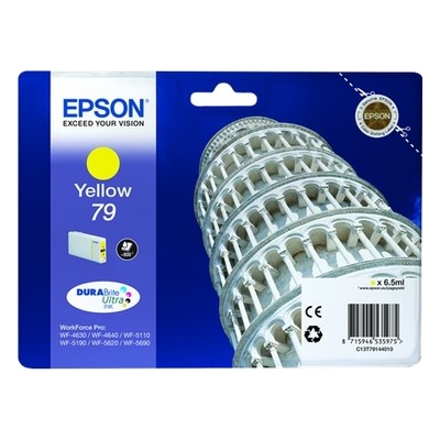 Epson T7914 - cartouche d'encre authentique T791440 - Yellow
