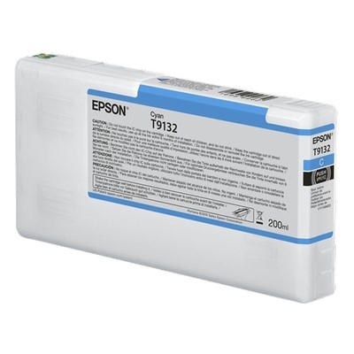 Epson T9132 - cartouche d'encre authentique C13T913200 - Cyan