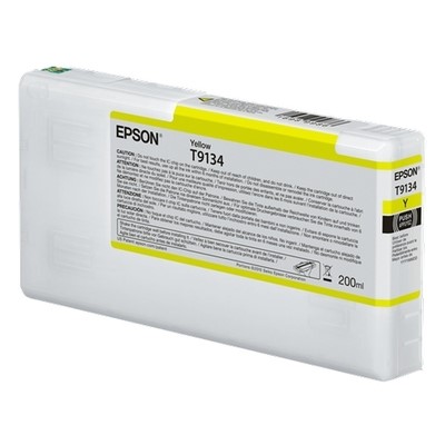Epson T9134 - cartouche d'encre authentique C13T913400 - Yellow