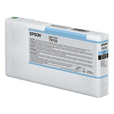 Epson T9135 - cartouche d'encre authentique C13T913500 - Light Cyan