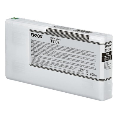 Epson T9138 - cartouche d'encre authentique C13T913800 - Matt Black