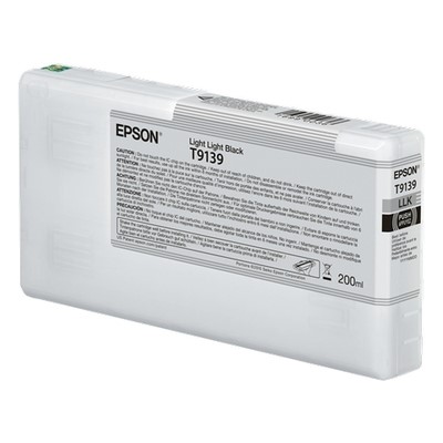 Epson T9139 - cartouche d'encre authentique C13T913900 - Light Grey