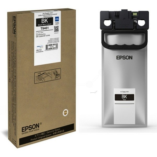 Epson T9461 - cartouche d'encre authentique T946140 - Black