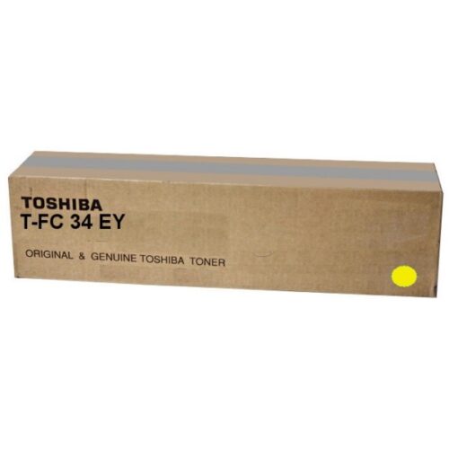 Toshiba 34E - Toner authentique TFC34EY - Yellow
