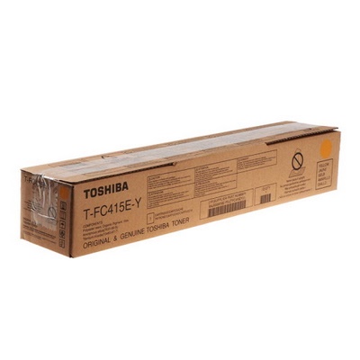 Toshiba 415E - Toner authentique TFC415EY, 6AJ00000182 - Yellow