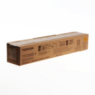 Toshiba 505E - Toner authentique TFC505EY, 6AJ00000147 - Yellow