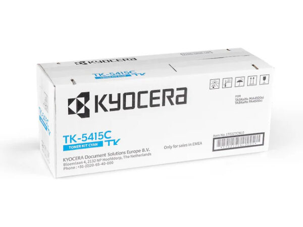 TK-5415C.jpg Kyocera Mita KT5405 - Toner authentique 1T02Z6CNL0 - Cyan