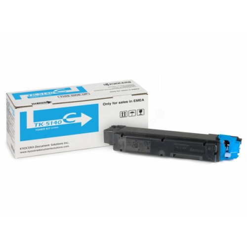 Kyocera Mita TK-5140C - Toner authentique 1T02NRCNL0, TK-5140 - Cyan