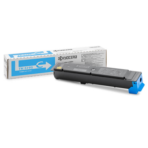 Kyocera Mita 5195 - Toner authentique TK5195C - Cyan