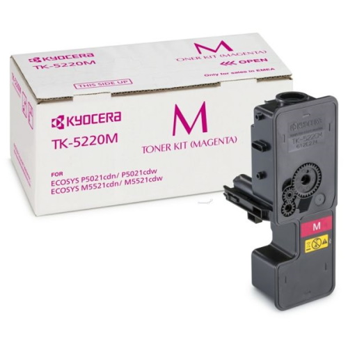 Kyocera Mita 5220 - Toner authentique TK5220M - Magenta