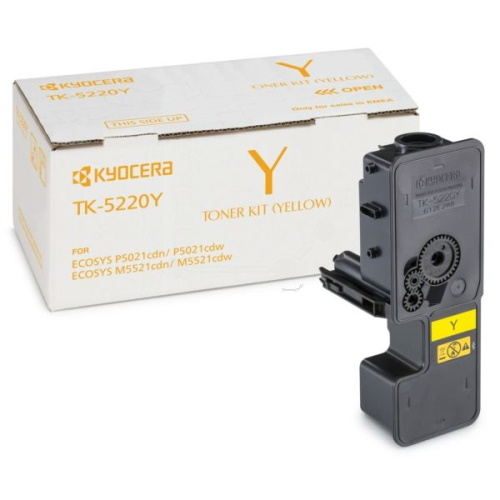Kyocera Mita 5220 - Toner authentique TK5220Y - Yellow