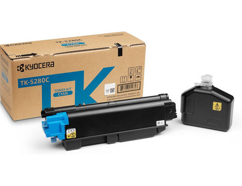 TK5280C.jpg Kyocera Mita TK-5280 - Toner authentique T02TWCNL0, TK-5280 - Cyan