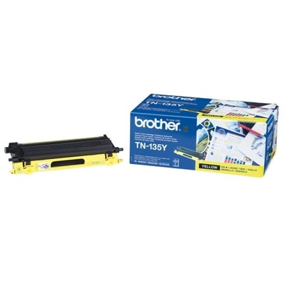 Brother TN-135Y - Toner authentique TN-135Y - Yellow