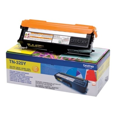 Brother TN-320 - Toner authentique TN-320Y - Yellow