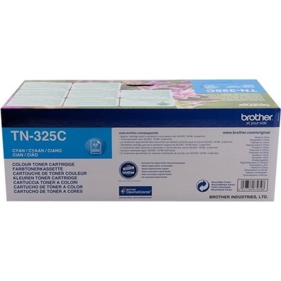 Brother TN-325 - Toner authentique TN-325 - Cyan