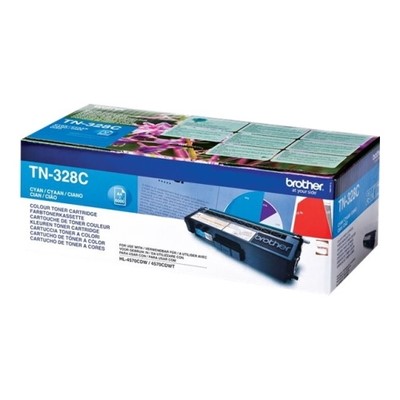 Brother TN-328 - Toner authentique TN-328 - Cyan