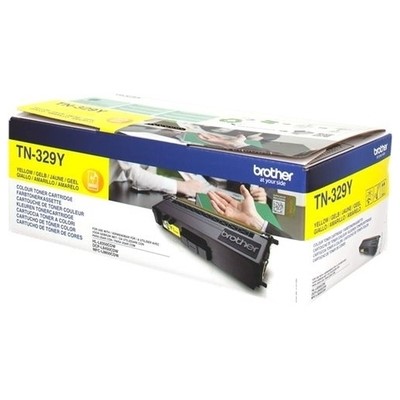 Brother TN-329Y - Toner authentique TN-329Y - Yellow