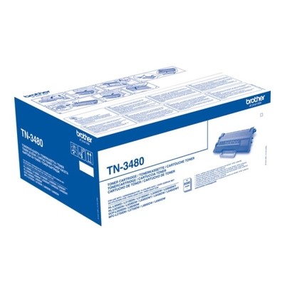 Brother TN-3480 - Toner authentique TN-3480 - Black