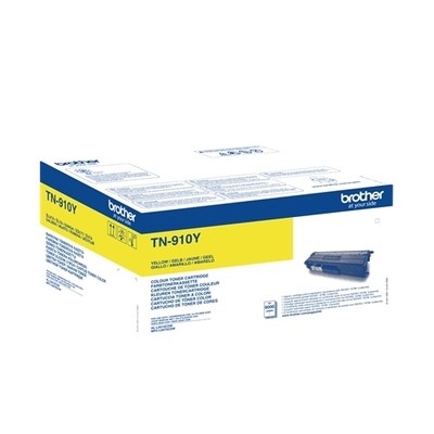 Brother TN-910Y - Toner authentique TN-910Y - Yellow