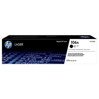 Hp 106A - Toner authentique W1106A - Black