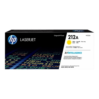Hp 212A - Toner authentique W2122A, 212A - Yellow