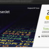 hp HT213X - Toner authentique W2132X - Yellow
