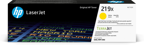 Hp 219X - Toner authentique W2192X, 219X - Yellow