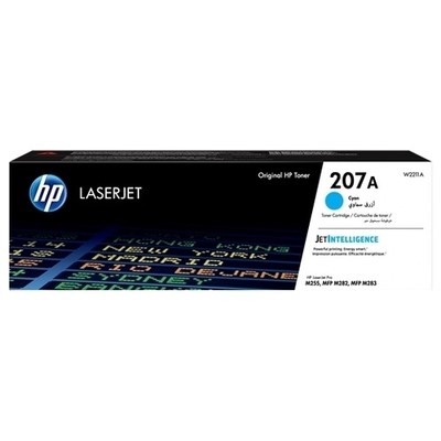Hp 207A - Toner authentique W2211A, 207A - Cyan