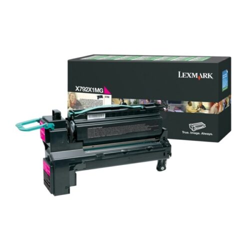 X792X1M.jpg Lexmark X792 - Toner authentique RETURN X792X1MG - Magenta
